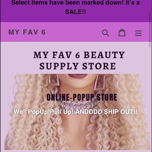 My Fav 6 Online Beauty Supply Store